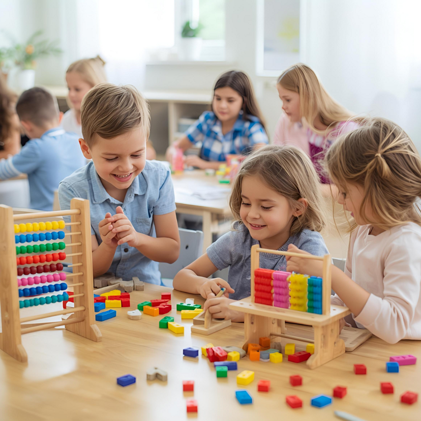 Children learning together